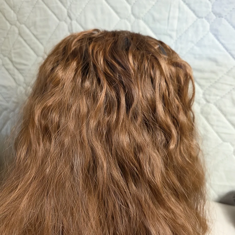 Real Long Wavy Baseball Cap with Hair Hat Hair Extensions Full Head